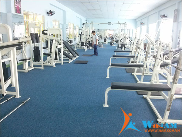 Winam lắp đặt Thảm cho phòng GYM thuộc công viên Thanh Lễ - Bình DươngWinam lắp đặt Thảm cho phòng GYM thuộc công viên Thanh Lễ - Bình Dương